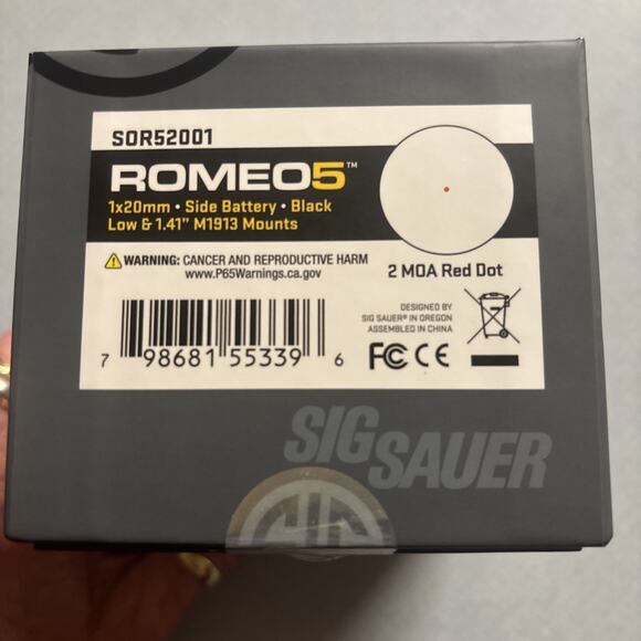 SIG SAUER Romeo5 Compact Red-Dot Sight (SOR52001) - Picture 4 of 4